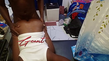 5 minutes quickie with vero before she go to work