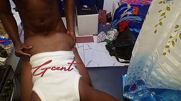 5 minutes quickie with vero before she go to work