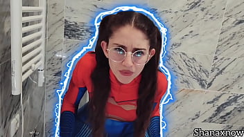 I transformed into superwoman to order you to fuck me hard
