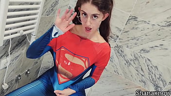 I transformed into superwoman to order you to fuck me hard