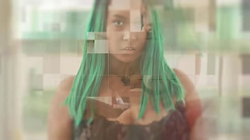 Hot teen plays with her ass