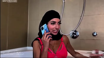 Shadow pounds aaliyah’s pussy on hotel bed till she squirts