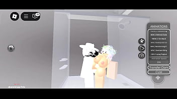 Fucking my girlfriend in the bathroom