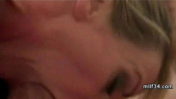 Horny milf gets kinky