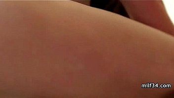 Horny milf gets kinky