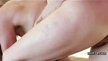 Horny milf gets kinky