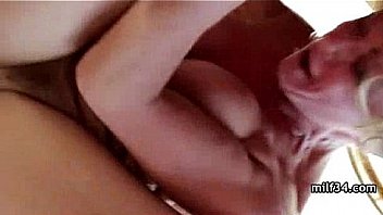 Horny milf gets kinky