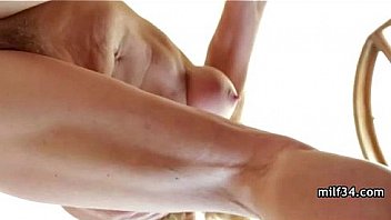 Horny milf gets kinky