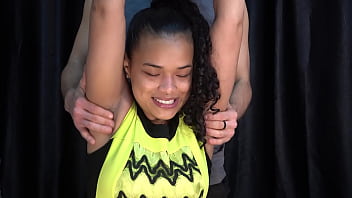 I lick my stepsister's armpits again and give her a big facial