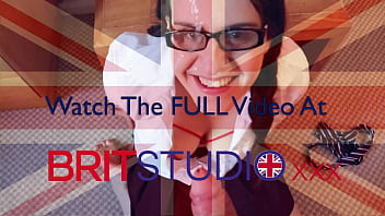 Naughty british college student makes her step dad cum