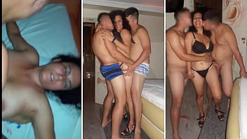 Casada transando sem camisinha com dois novinhos