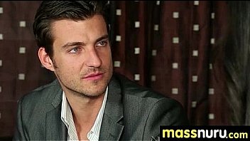 Sweetie gives a hot slippery nuru massage 22