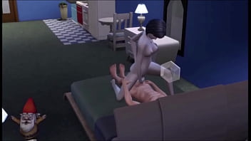 Small breasted brunette enjoys the snow but needs some heat to warm her up