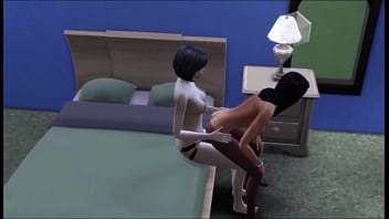 Small breasted brunette enjoys the snow but needs some heat to warm her up