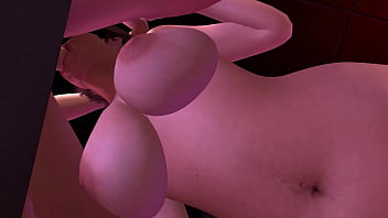 Mature cougar gives a sloopy blowjob in pov