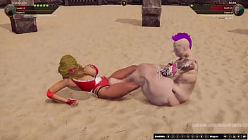 Candy vs bolda nf3d female kinky combat