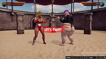 Candy vs bolda nf3d female kinky combat