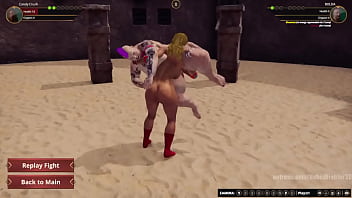 Candy vs bolda nf3d female kinky combat