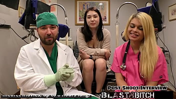 Mina moon sucks dick and gets fucked twice