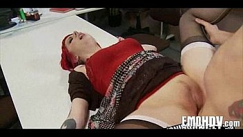 Tattooed goth babe 461