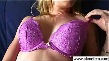 Solo girl get to orgams with all kind of sex toys video 13