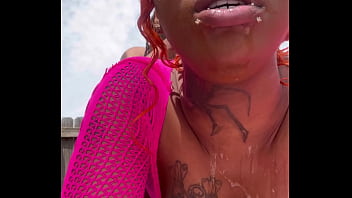 Good ass fuck session outdoors