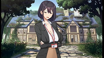 Summer clover harem hentai game ep 25 nylon stockings footjob in the library