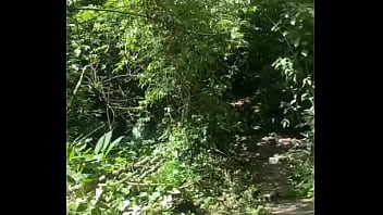 Tres gostosas entrando no matinho pra aprontar