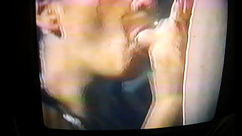 Blowjob from big tit wife