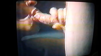 Blowjob from big tit wife