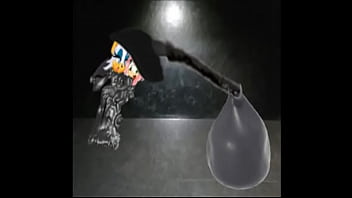 Rare animation 2 latex suit vacuum