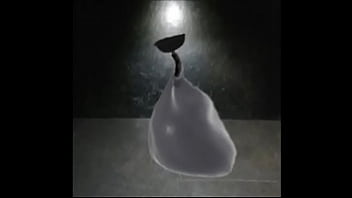 Rare animation 2 latex suit vacuum