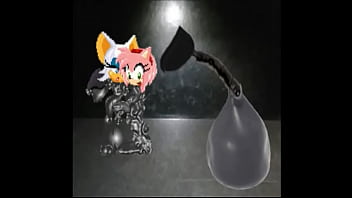 Rare animation 2 latex suit vacuum