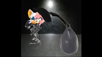 Rare animation 2 latex suit vacuum