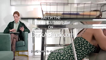 Busty asian girl stoops to fucking lawyer for fortune anal on the table