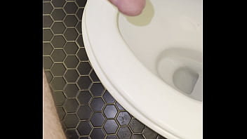 Roomate left her thongs on the bathroom for me to masturbate as soon as i saw them my dick got crazy hard and then i fucked her later