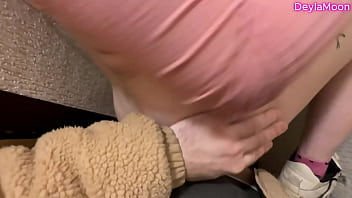 Real sex with a stranger on a train dirty talk