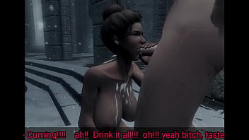 Skyrim the forbidden magic on stage