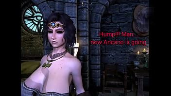 Skyrim the forbidden magic on stage