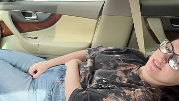 Real desperate jeans wetting and squirt in my car