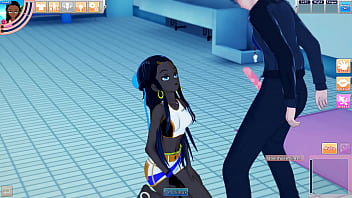 Nessa bangs a dude at the pool