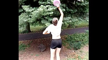 You know i like to play disc golf sometimes the game doesn't go so smooth as