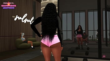 Keiko k rubs one out after day at gym with co star raila rains to be continued