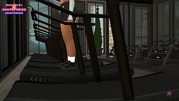 Keiko k rubs one out after day at gym with co star raila rains to be continued