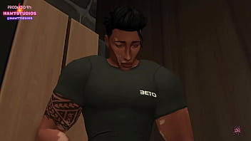 Keiko k rubs one out after day at gym with co star raila rains to be continued