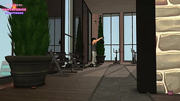 Keiko k rubs one out after day at gym with co star raila rains to be continued