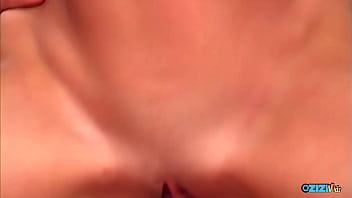 Cute brunette with red lipstick gets double penetrated in a threesome Cute brunette with red lipstick gets double penetrated in a threesome
