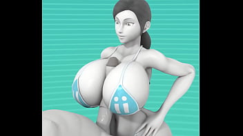 Wii fit female boobjob