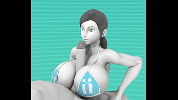Wii fit female boobjob