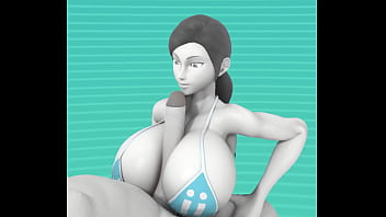 Wii fit female boobjob